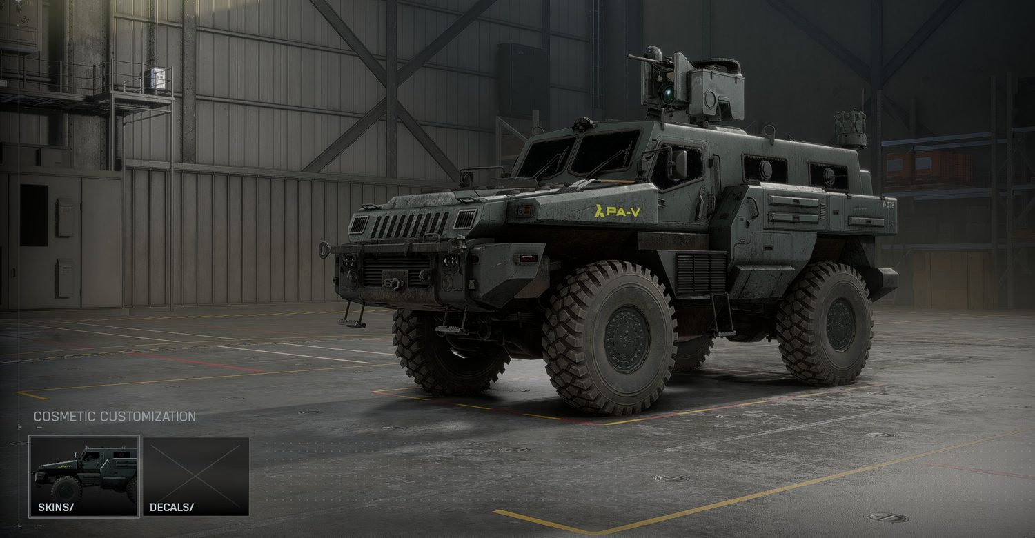 The Traverser Mark 2 in Battlefield 6, Pax Armata variant