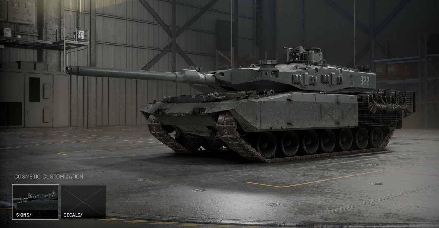 The Leo A4 in Battlefield 6, Pax Armata variant