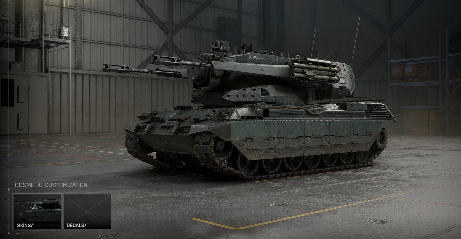 The GE-26 PAX in Battlefield 6, Pax Armata variant