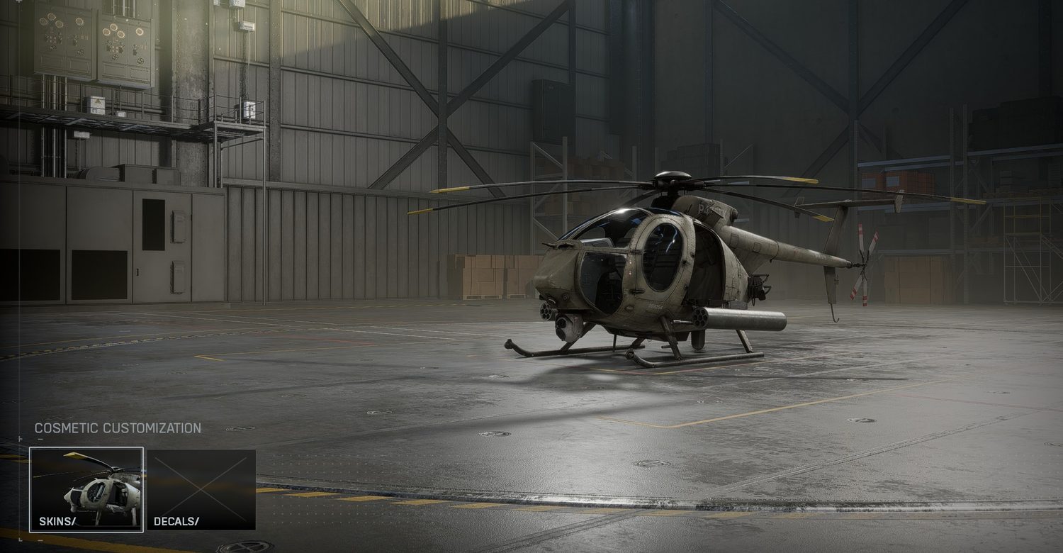 The AH-6 Little Bird in Battlefield 6, NATO variant